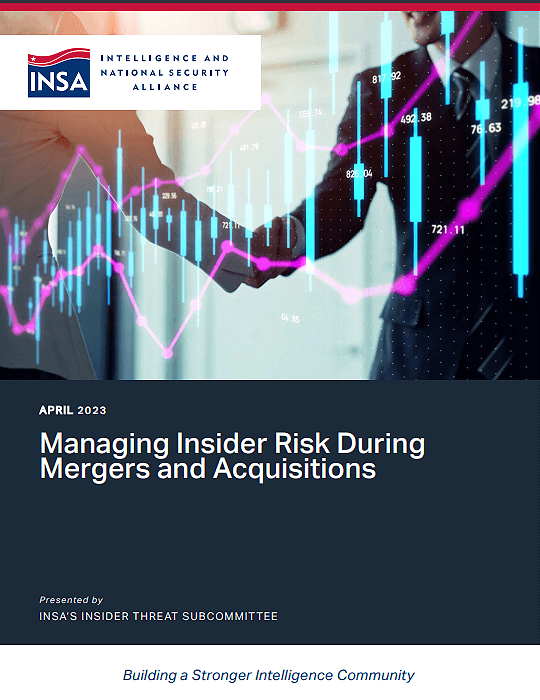 Managing Insider Risk During Mergers and Acquisitions